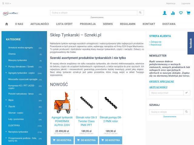 Zobacz Szneki.pl - G24 Grupa Machowicz Sp. z o.o.