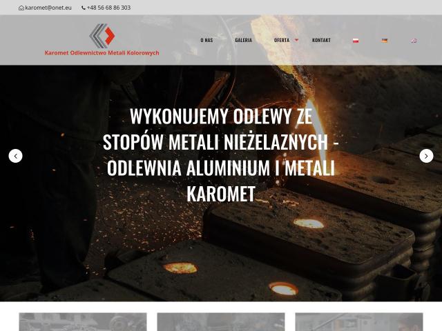 Zobacz Karomet Odlewnictwo Metali Kolorowych 