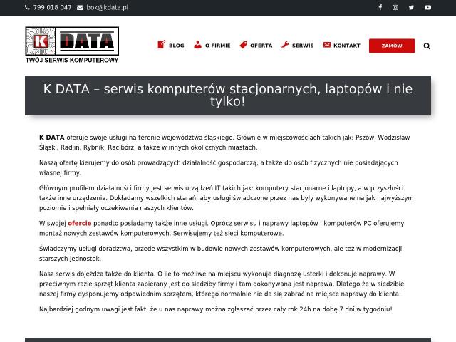 Zobacz K DATA Krzysztof Kabut