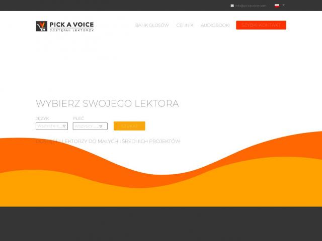 Zobacz PICK A VOICE