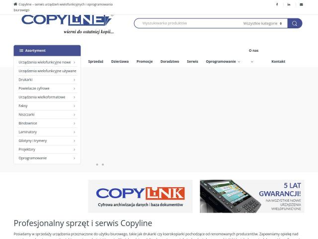 Zobacz Copyline. Kserokopiarki, drukarki
