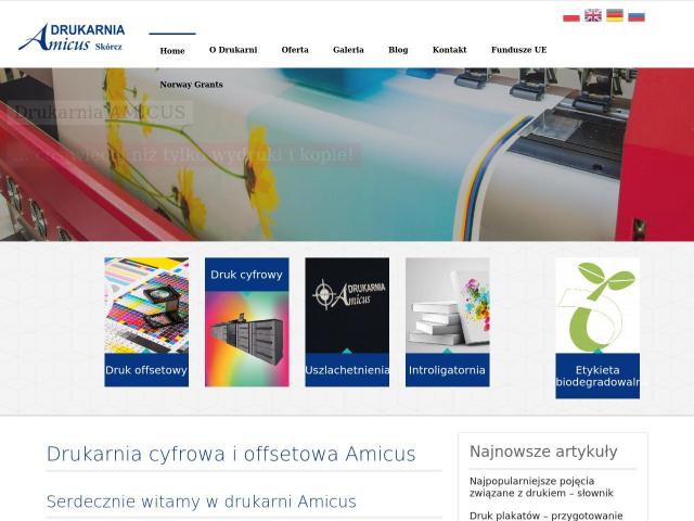 Zobacz Drukarnia Amicus